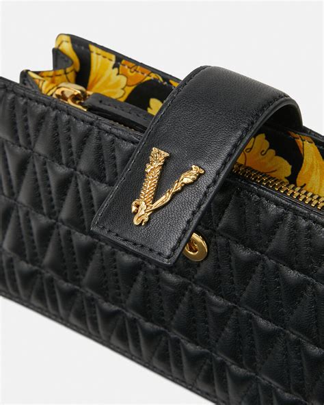 versace virtus clutch|Versace Virtus Mini Faux.